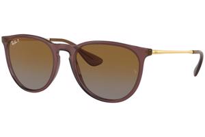 Ray-Ban Erika RB4171 6593T5 Polarized ONE SIZE (54) Barna Unisex Napszemüvegek