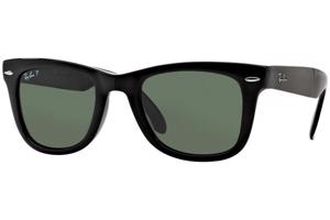 Ray-Ban Folding Wayfarer Classic RB4105 601/58 Polarized L (54) Fekete Női Napszemüvegek