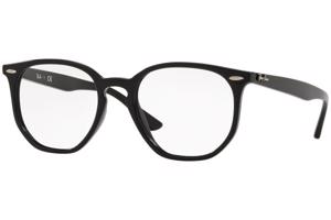 Ray-Ban Hexagonal RX7151 2000 L (52) Fekete Unisex Dioptriás szemüvegek