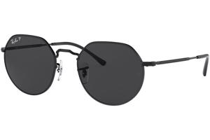 Ray-Ban Jack RB3565 002/48 Polarized L (55) Fekete Unisex Napszemüvegek