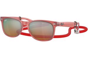 Ray-Ban Junior New Wayfarer Junior RJ9052S 7145A8 M (47) Rózsaszín Gyermek Napszemüvegek