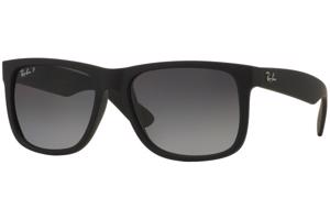 Ray-Ban Justin Classic RB4165 622/T3 Polarized L (54) Fekete Női Napszemüvegek