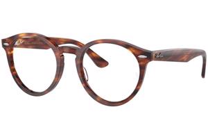 Ray-Ban Larry RX7680V 2144 M (49) Havana Unisex Dioptriás szemüvegek