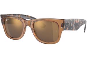 Ray-Ban Mega Wayfarer RB0840S 663693 ONE SIZE (51) Barna Unisex Napszemüvegek