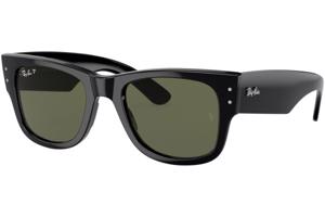 Ray-Ban Mega Wayfarer RB0840S 901/58 Polarized ONE SIZE (51) Fekete Unisex Napszemüvegek