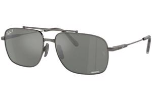 Ray-Ban Michael Titanium RB8096 165/GK Polarized ONE SIZE (59) Szürke Unisex Napszemüvegek