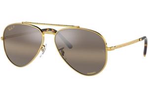 Ray-Ban New Aviator Chromance Collection RB3625 9196G5 Polarized L (62) Arany Unisex Napszemüvegek