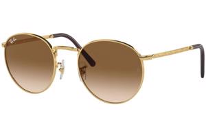 Ray-Ban New Round RB3637 001/51 L (53) Arany Unisex Napszemüvegek