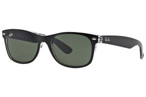 Ray-Ban New Wayfarer Color Mix RB2132 6052 L (58) Fekete Női Napszemüvegek