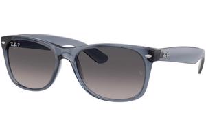 Ray-Ban New Wayfarer RB2132 6592M3 Polarized M (55) Kék Női Napszemüvegek