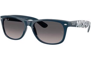 Ray-Ban New Wayfarer RB2132 6796M3 Polarized M (55) Kék Női Napszemüvegek