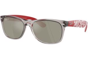 Ray-Ban New Wayfarer RB2132 679759 Polarized M (55) Szürke Női Napszemüvegek