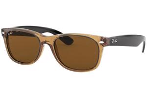 Ray-Ban New Wayfarer RB2132 945/57 Polarized M (55) Barna Női Napszemüvegek