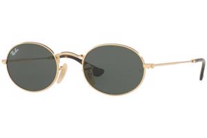 Ray-Ban Oval Flat Lenses RB3547N 001 M (51) Arany Unisex Napszemüvegek