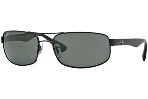 Ray-Ban RB3445 002/58 Polarized M (61) Fekete Női Napszemüvegek