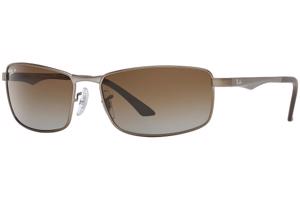 Ray-Ban RB3498 029/T5 Polarized M (61) Szürke Női Napszemüvegek