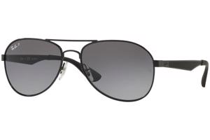 Ray-Ban RB3549 002/T3 Polarized M (58) Fekete Női Napszemüvegek