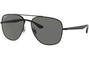 Ray-Ban RB3683 002/58 Polarized L (59) Fekete Unisex Napszemüvegek