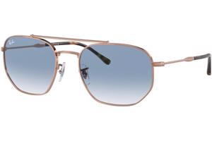 Ray-Ban RB3707 92023F L (57) Barna Unisex Napszemüvegek