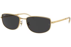 Ray-Ban RB3732 001/48 Polarized M (56) Arany Unisex Napszemüvegek