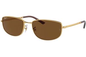 Ray-Ban RB3732 001/57 Polarized M (56) Arany Unisex Napszemüvegek