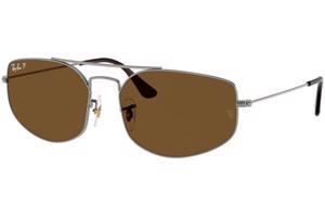 Ray-Ban RB3845 004/57 Polarized L (60) Szürke Unisex Napszemüvegek