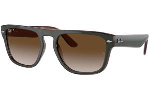 Ray-Ban RB4407 6732T5 Polarized ONE SIZE (57) Zöld Unisex Napszemüvegek