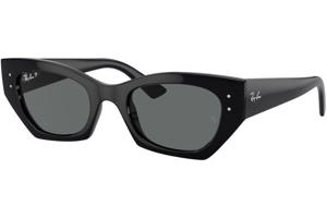 Ray-Ban RB4430 667781 Polarized M (49) Fekete Unisex Napszemüvegek