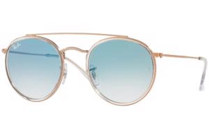 Ray-Ban Round Double Bridge RB3647N 90683F ONE SIZE (51) Kristály Unisex Napszemüvegek