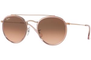 Ray-Ban Round Double Bridge RB3647N 9069A5 ONE SIZE (51) Rózsaszín Unisex Napszemüvegek