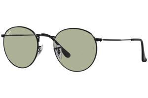 Ray-Ban Round Metal RB3447 002/52 L (50) Fekete Unisex Napszemüvegek