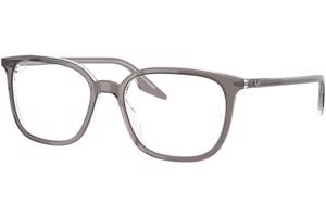 Ray-Ban RX5406 8111 M (52) Szürke Unisex Dioptriás szemüvegek