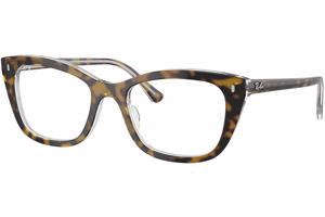 Ray-Ban RX5433 5082 L (52) Havana Unisex Dioptriás szemüvegek