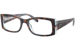 Ray-Ban RX5434 8401 M (52) Havana Férfi Dioptriás szemüvegek