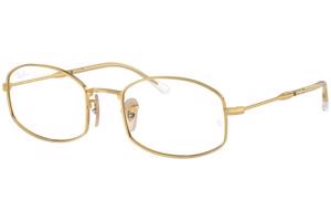 Ray-Ban RX6510 2500 L (52) Barna Unisex Dioptriás szemüvegek