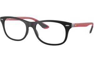 Ray-Ban RX7307M F700 M (52) Fekete Unisex Dioptriás szemüvegek