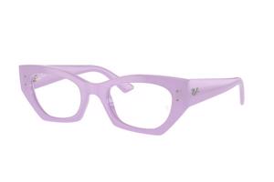 Ray-Ban RX7330 8346 L (52) Lila Unisex Dioptriás szemüvegek