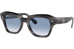 Ray-Ban State Street RB2186 14043F L (52) Szürke Unisex Napszemüvegek