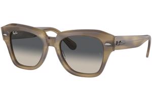 Ray-Ban State Street RB2186 140571 L (52) Zöld Unisex Napszemüvegek