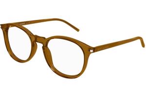 Saint Laurent SL106 020 L (50) Barna Unisex Dioptriás szemüvegek