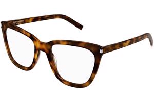 Saint Laurent SL548SLIMOPT 002 ONE SIZE (55) Havana Férfi Dioptriás szemüvegek