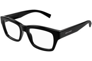 Saint Laurent SL616 001 ONE SIZE (53) Fekete Unisex Dioptriás szemüvegek