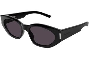 Saint Laurent SL638 001 ONE SIZE (55) Fekete Férfi Napszemüvegek