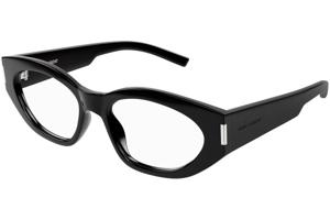 Saint Laurent SL638OPT 001 ONE SIZE (55) Fekete Férfi Dioptriás szemüvegek