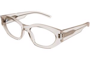 Saint Laurent SL638OPT 004 ONE SIZE (55) Bézs Férfi Dioptriás szemüvegek