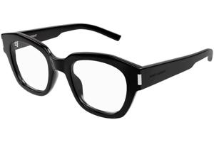 Saint Laurent SL640 001 ONE SIZE (49) Fekete Férfi Dioptriás szemüvegek