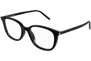 Saint Laurent SL644/F 001 ONE SIZE (52) Fekete Unisex Dioptriás szemüvegek