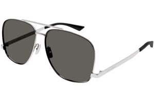 Saint Laurent SL653LEON 001 ONE SIZE (59) Ezüst Férfi Napszemüvegek