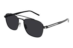 Saint Laurent SL665 001 ONE SIZE (56) Fekete Unisex Napszemüvegek