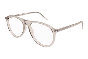 Saint Laurent SL667OPT 003 ONE SIZE (56) Bézs Unisex Dioptriás szemüvegek